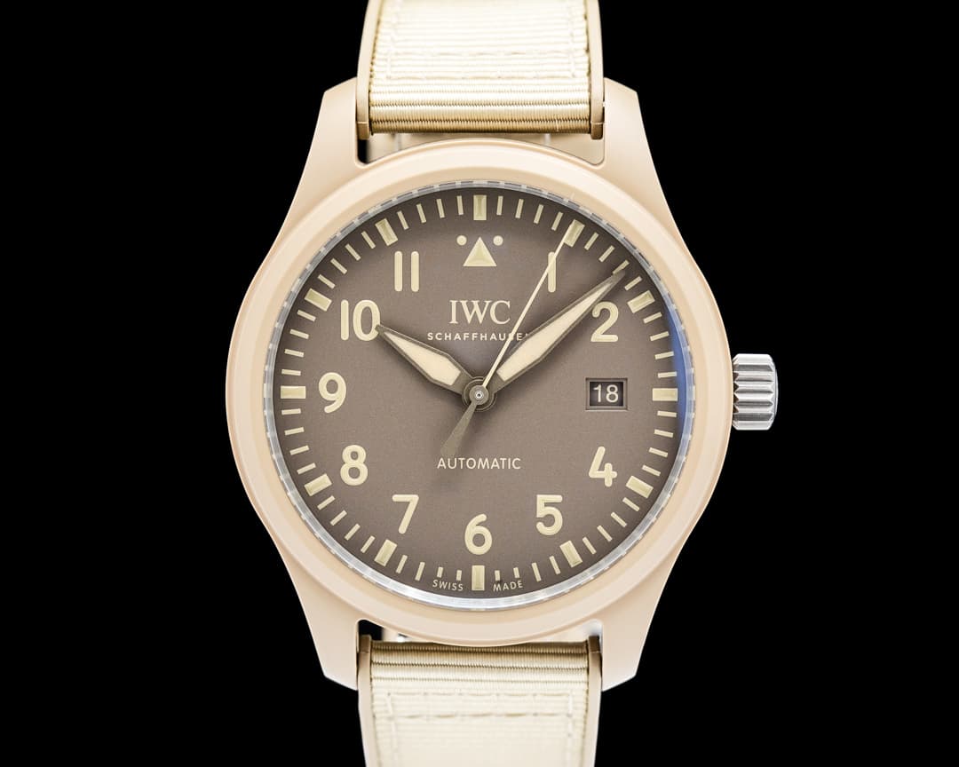 IWC Pilot's Watch 41 "TOP GUN" Ceramic Mojave Desert Brown Dial 2025