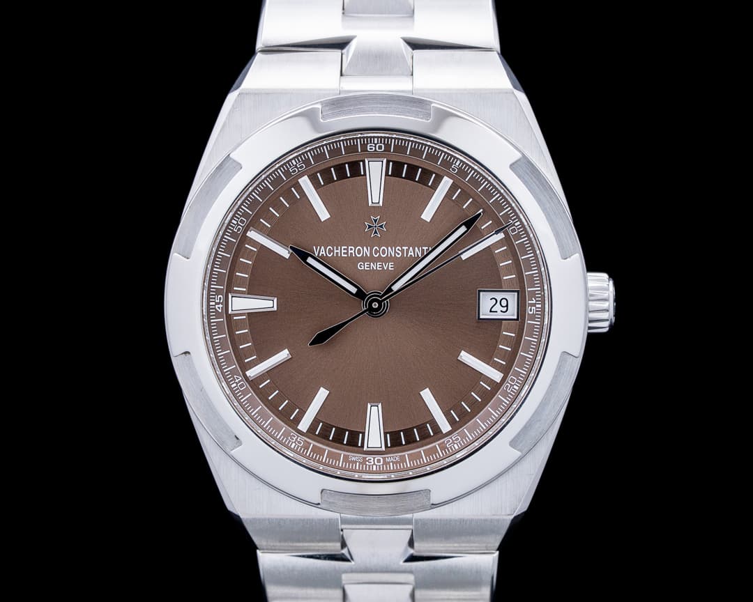 Vacheron Constantin 4500V Overseas SS Brown Dial RARE