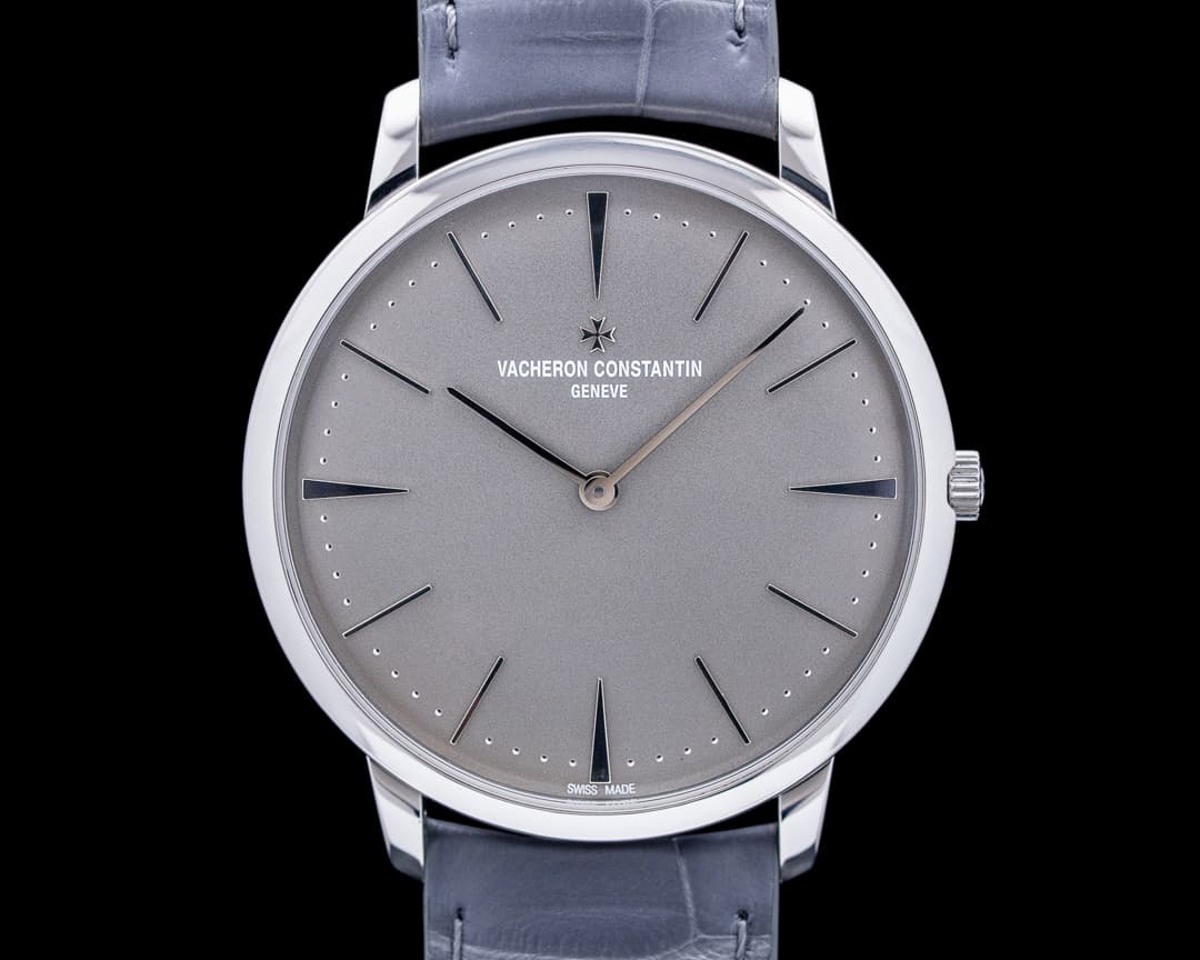 Vacheron Constantin 81180 Patrimony Contemporaine Platinum Gray Dial