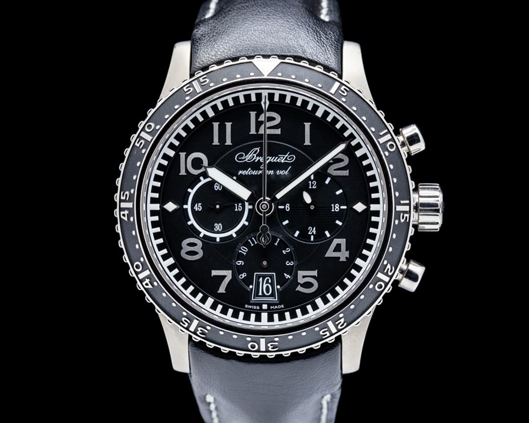 Breguet 3810TI Type XXI Transatlantique Titanium Black Dial