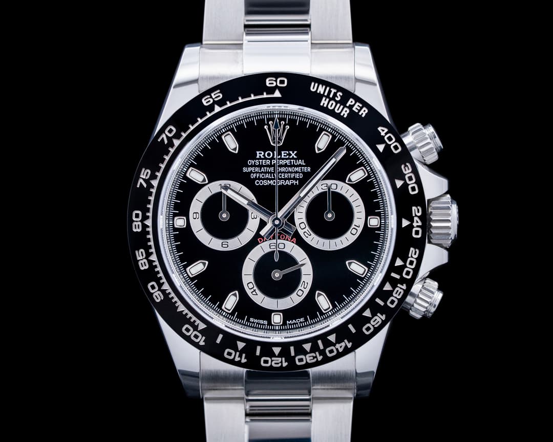 Rolex 116500LN Daytona Ceramic SS Black Dial