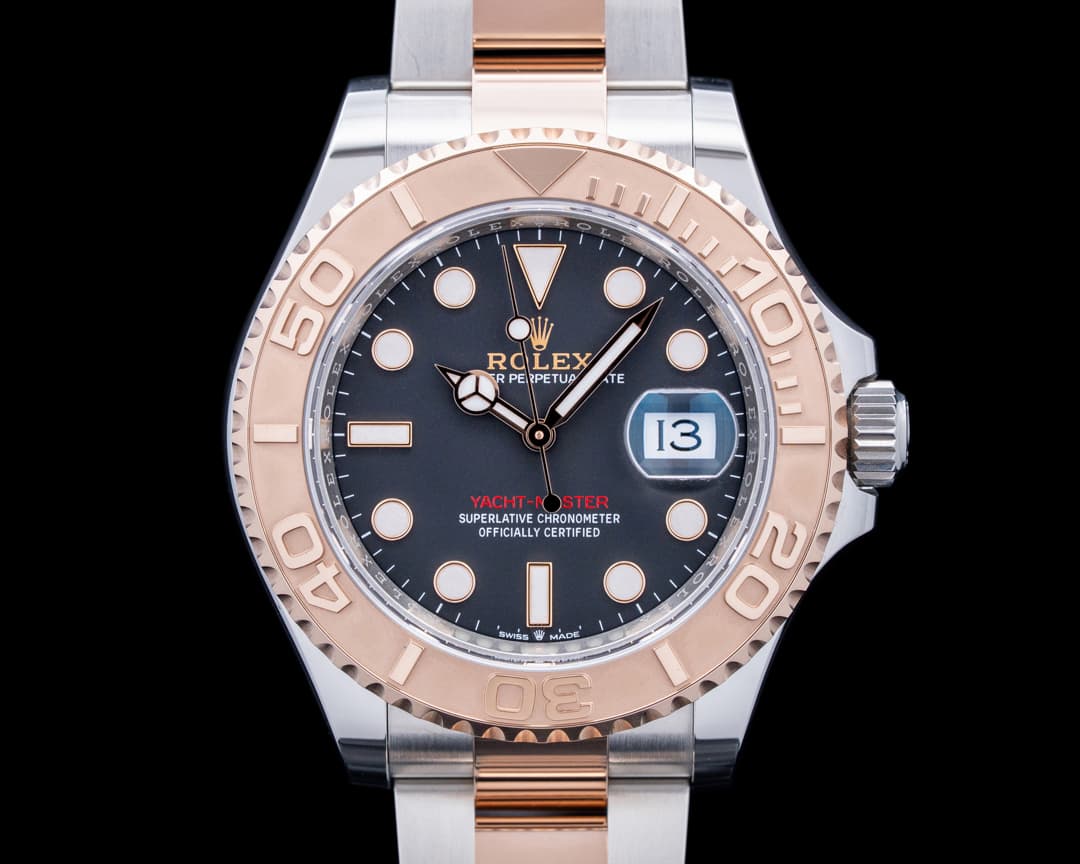 Rolex 126621 Yacht Master 18K RG / SS Black Dial 2025