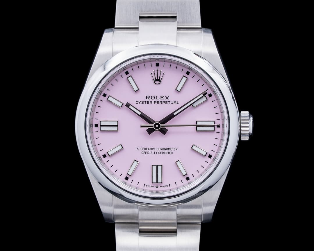 Rolex 134300 Oyster Perpetual 41 SS Pink Dial 2025