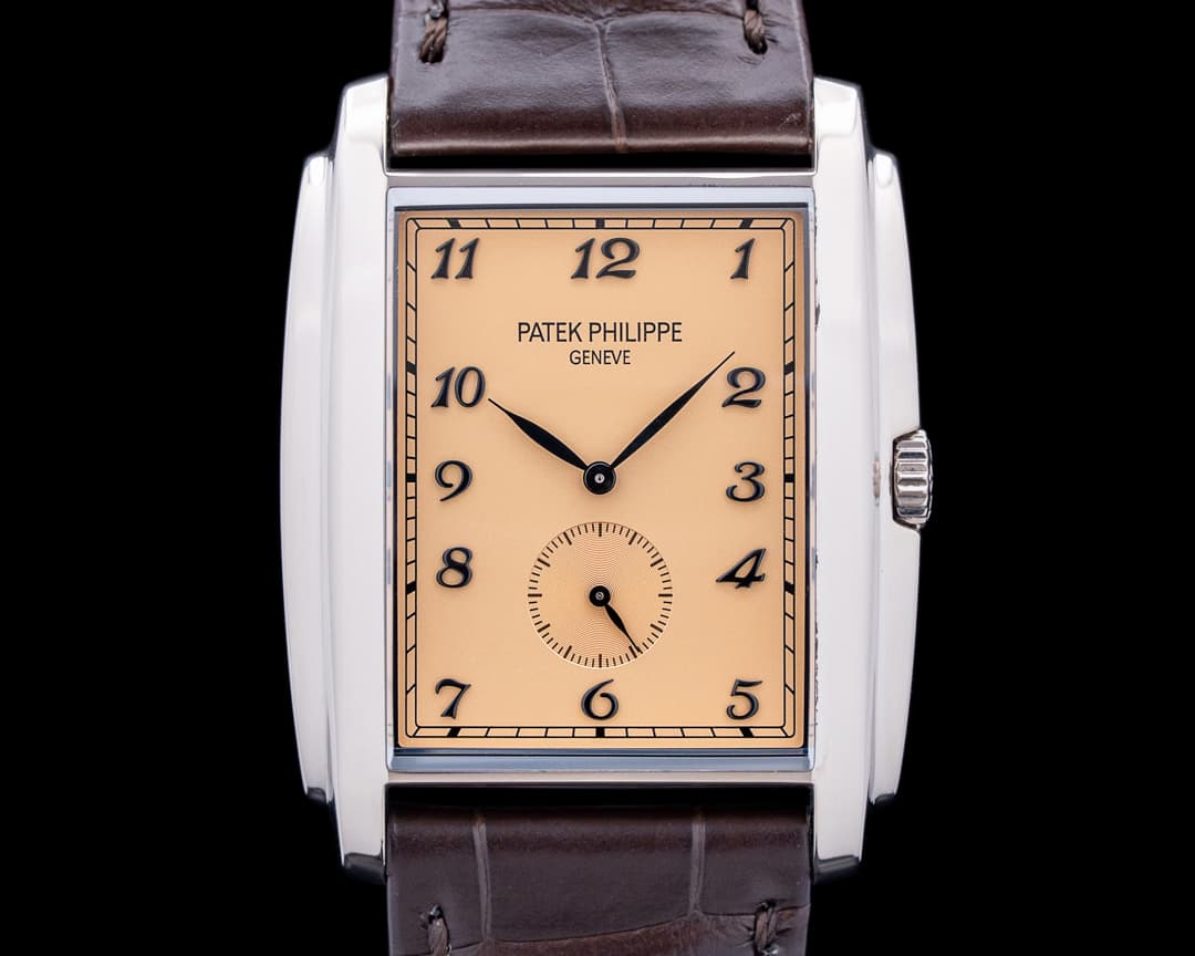 Patek Philippe 5124G Gondolo 18K White Gold Salmon Dial