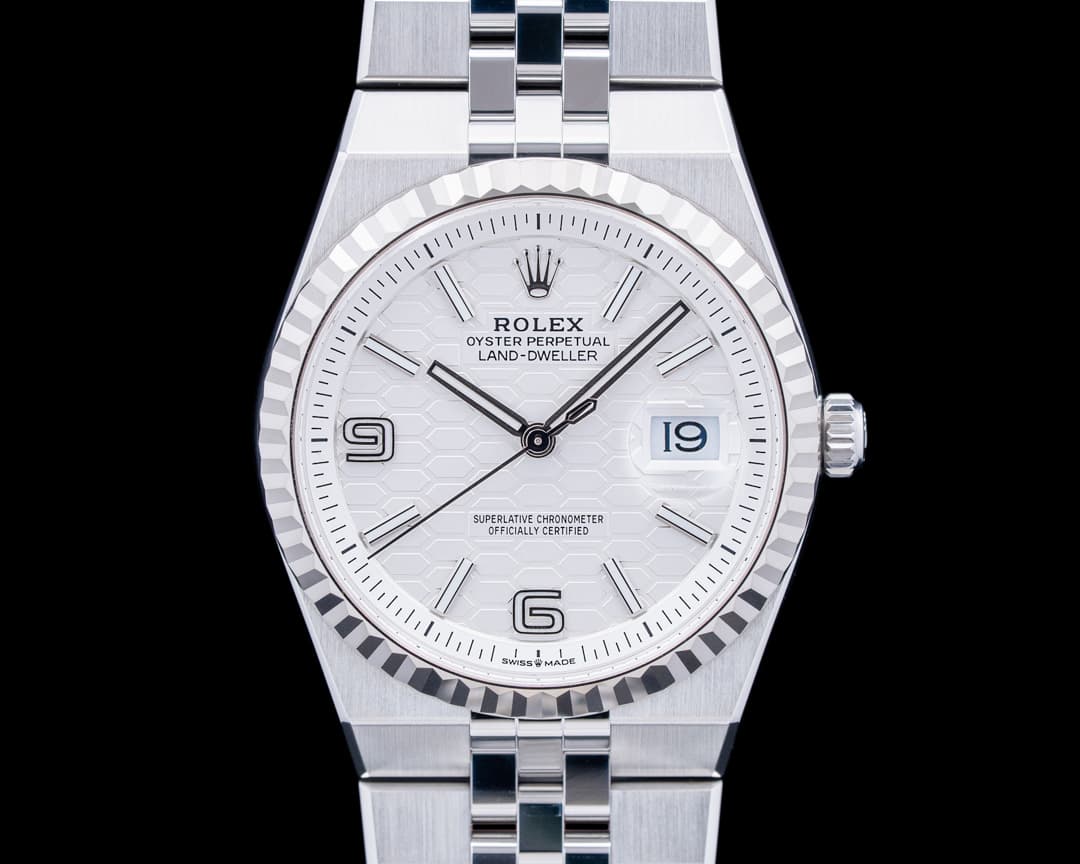 Rolex 127234 Land-Dweller 36MM SS White Dial 2026