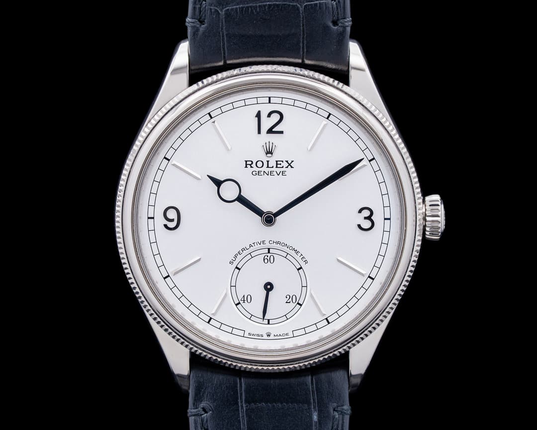 Rolex 52509 1908 18K White Gold White Dial