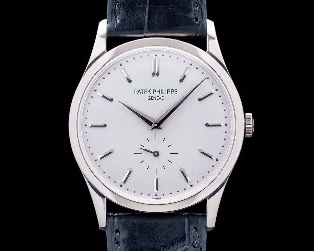 Image of Patek Philippe 5196G Calatrava 18K White Gold Silver Dial