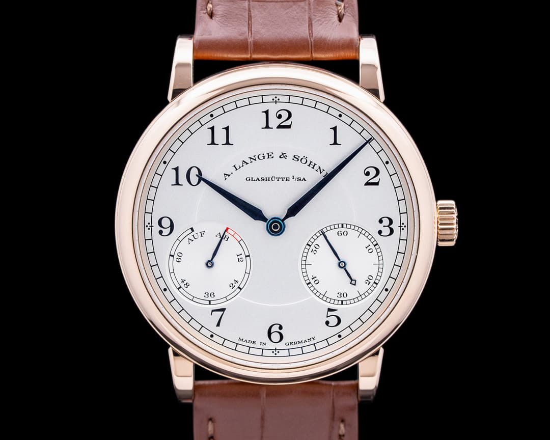 A. Lange & Söhne 234.032 1815 Up Down 18K Rose Gold Silver Dial