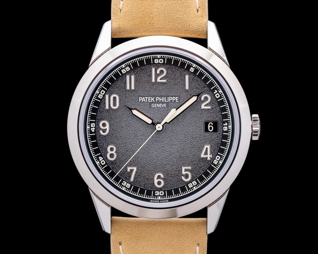 Patek Philippe 5226G Calatrava 18K White Gold Charcoal Gray Dial