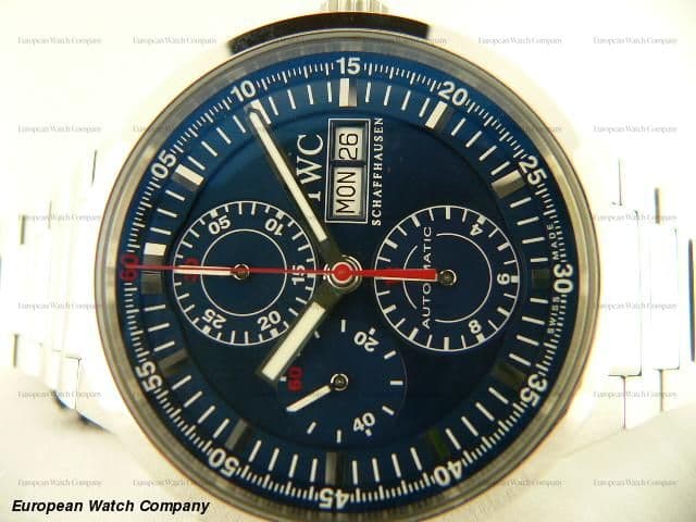 IWC GST Split SS/SS Blue Dial