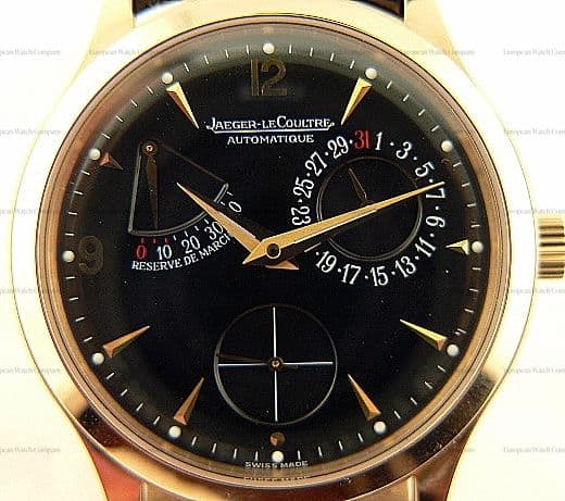 Jaeger LeCoultre Power Reserve Rose Black