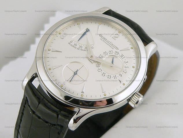 Jaeger LeCoultre Power Reserve Steel Silver Dial