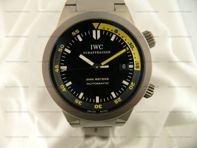 IWC Aquatimer Titanium 2000