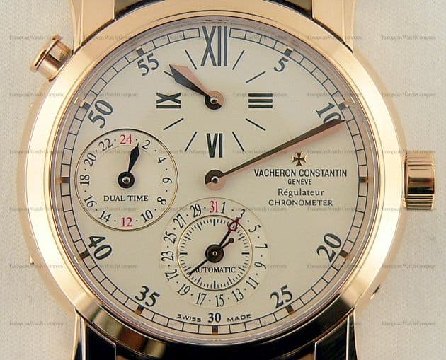 Vacheron Constantin Dual Time Regulateur Rose