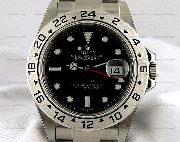 Rolex Explorer II Black Dial
