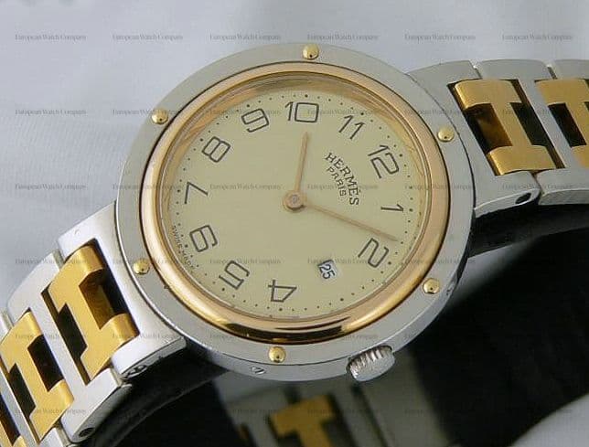 Hermes Clipper Steel/18K