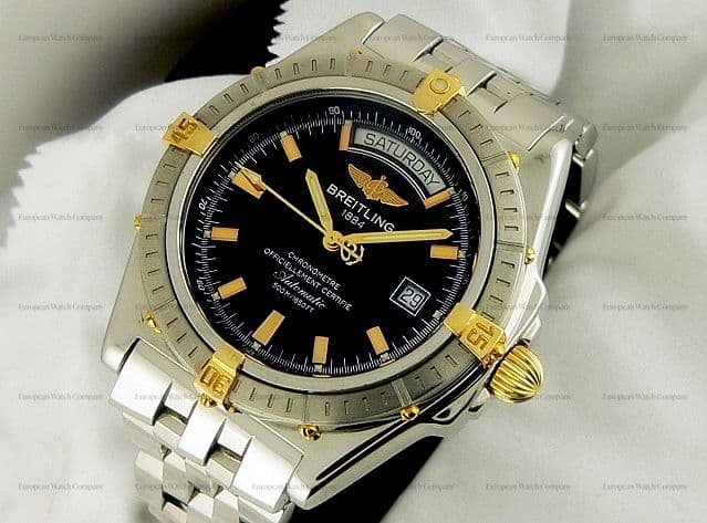 Breitling Windrider Headwind 18K Yellow/Steel